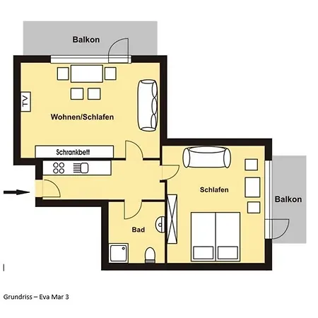 Haus Eva Mar Am 3 * Тиммендорфер-Штранд